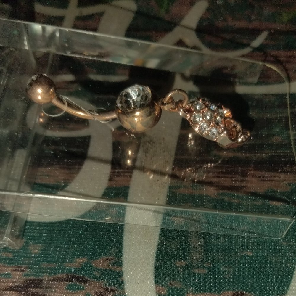 OUFER BELLY BUTTON RING - Picture 3 of 4